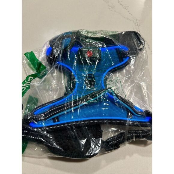 NEW LED Dog Harness Light Up Dog Harness Reflective Adjustable S - Picture 7 of 11